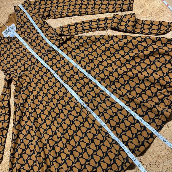 Effie’s Heart Sarah Long Sleeve Bartlett Pear Dress In Sz S - Picture 11 of 12